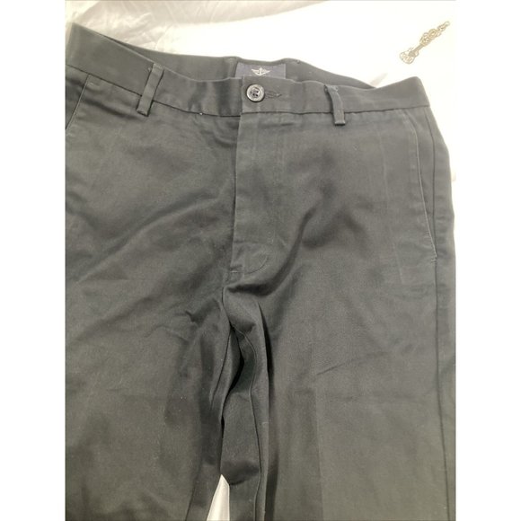 Dockers Pants Mens 30x32 Black Slim Fit Signature Khaki - Picture 2 of 7